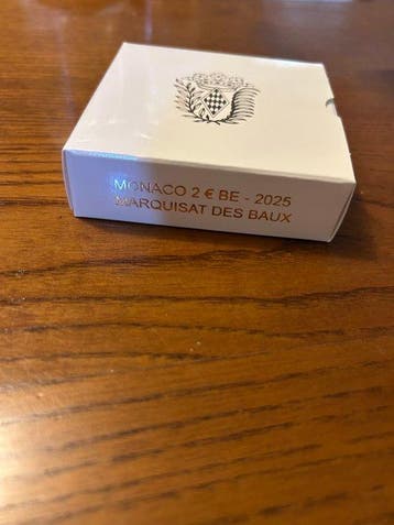 Monaco. 2 Euro 2025 Marquisat des Baux Proof