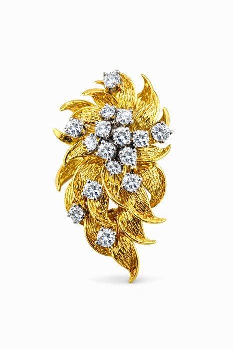 Oorbellen - 18 karaat Geel goud, Exclusieve 18-karaats, Handtassen en Accessoires, Oorbellen