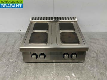 Acier inoxydable Zanussi 4 brûleurs Cuisinière électrique 4, Verzenden