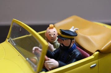 Tintin - Beeldje - Ford Lincoln Zephyr du capitaine Haddock, Nieuw