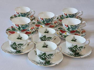 Balmoral en Oakley - Koffie- en theeservies (18) - Met