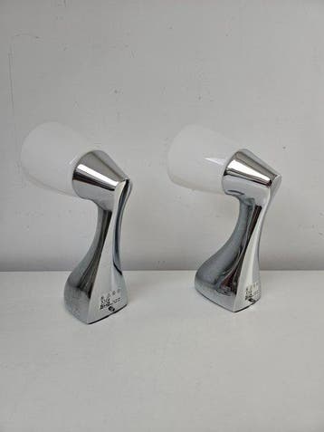 IKEA - Lampe murale (2) - granite - Verre, Acier