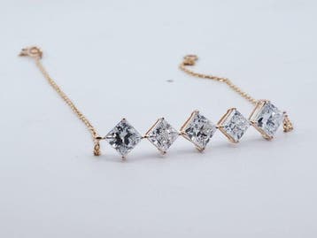 Zonder minimumprijs - Armband - 14 karaat Geel goud -, Nieuw