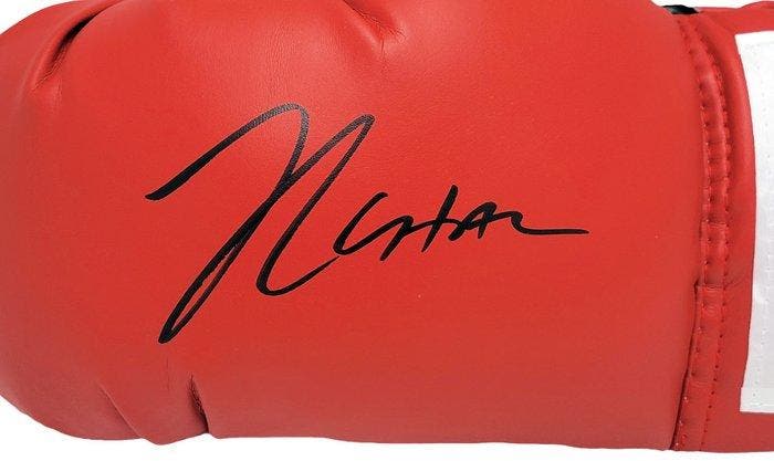 Boxing - Autograph - Julio César Chávez - Bokshandschoen, Collections, Collections Autre