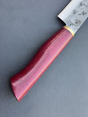 Custom Hand-Forged Premium Chefs Knife - Tafelmes - Staal,