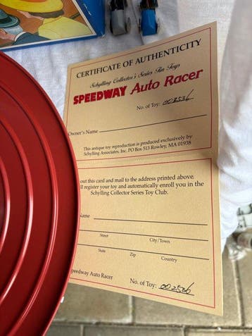 Schylling - Speelgoed Schylling Speedway Auto Racer –