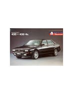 1994 MASERATI 430 - 430 4V LEAFLET ENGELS