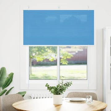 vidaXL Plissé rolgordijn 120x150cm stofbreedte 119,4cm, Verzenden, Nieuw