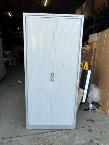 TDS Roldeurkasten 195x90x45 (gebruikt) - Inclusief Levering, Maison & Meubles, Verzenden, Bureaustoel
