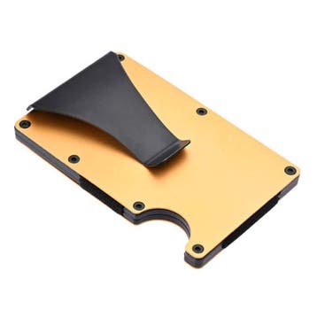 Aluminium Carbon Fiber Wallet - Portemonnee Portefeuille, Handtassen en Accessoires, Portemonnees, Verzenden, Nieuw
