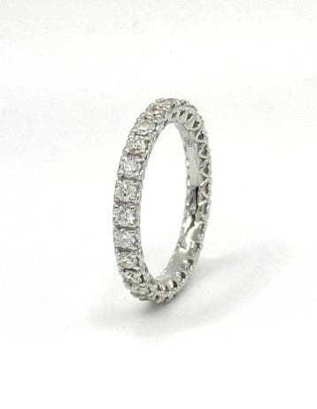 Bague de fiançailles - 18 carats Or blanc - 1.50ct. tw., Bijoux, Sacs & Beauté
