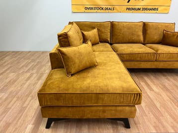 OVERSTOCK DEALS SofaCycle - GOOSSENS l-zetel (NIEUW), Ophalen of Verzenden