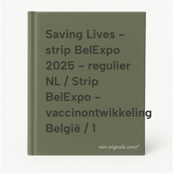 Saving Lives - strip BelExpo 2025 - regulier NL / Strip, Boeken, Stripverhalen, Verzenden, Zo goed als nieuw