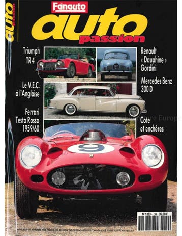 1990 AUTO PASSION TIJDSCHRIFT 39 FRANS, Ophalen of Verzenden, Nieuw