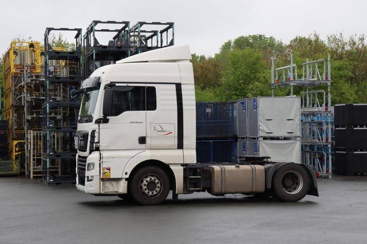 Veiling: Chassis Cabine MAN TGX 18.500 Diesel 500pk 2017, Auto's, Vrachtwagens, Ophalen