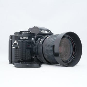 Minolta X-500 + MD Zoom 3,5/35-70mm Macro | Analoge camera, Audio, Tv en Foto, Nieuw