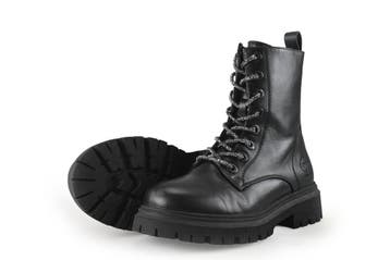 Dockers By Gerli Veterboots in maat 36 Zwart, Kleding | Dames, Schoenen, Dockers By Gerli, Verzenden, Zwart, Overige typen