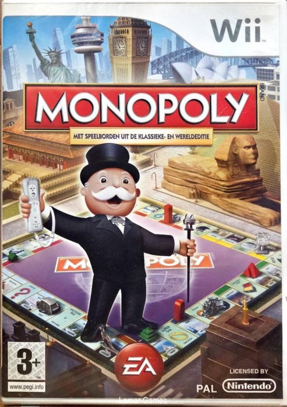 Monopoly (wii Nieuw), Games en Spelcomputers, Spelcomputers | Nintendo Wii, Ophalen of Verzenden