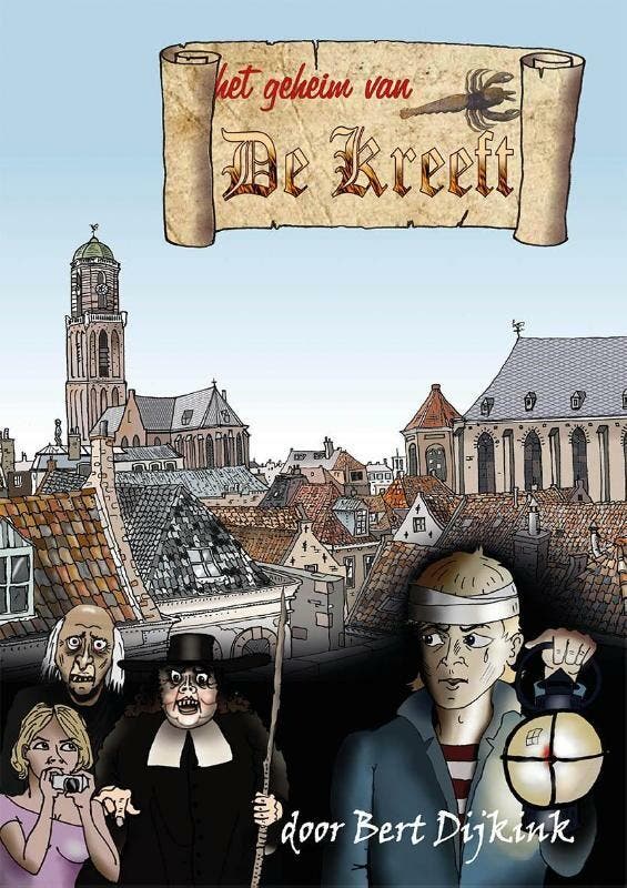 Het geheim van de kreeft 9789089321282 Bert Dijkink, Livres, BD, Envoi