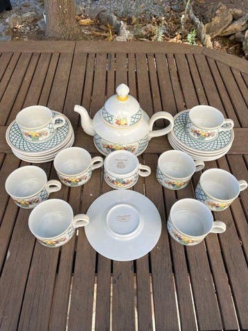 Villeroy & Boch - Koffieservies voor 8 (21) - basket -