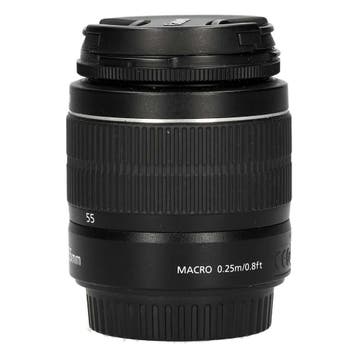 Canon EF-S 18-55mm f/3.5-5.6 III met garantie, Ophalen of Verzenden, Gebruikt