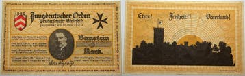 5 Mark o J duitse Serienscheine Bielefeld-jungduitser Ord..., Verzenden