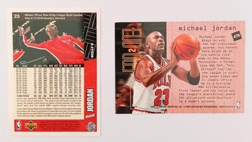 1995/96 Upper Deck Fleer, End 2 End Michael Jordan #23, #478