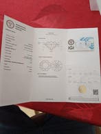 1 pcs Diamant (Natuurlijk gekleurd) - 0.44 ct - Rond - Fancy, Nieuw