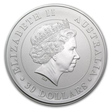 Australië. 30 Dollars 2013 1 Kilo $30 AUD Australian Silver
