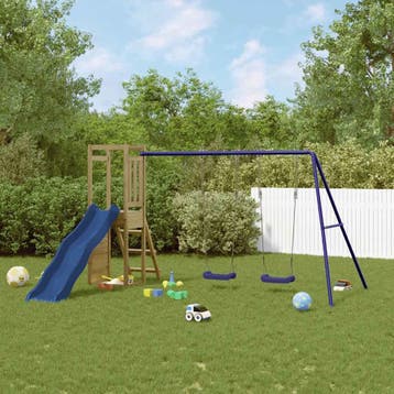 vidaXL Speelhuis geïmpregneerd grenenhout, Verzenden, Nieuw