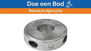 Bieden: Vetus Zinc Shaft Anode 35mm for Boat Propeller Shaf, Watersport en Boten, Ophalen of Verzenden, Nieuw