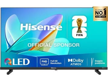 Veiling - (Schade) Hisense QLED Full HD Smart TV - 40E53QT -, TV, Hi-fi & Vidéo, Télévisions