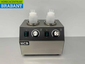 HCB RVS Sauswarmer Flessenwarmer 2 x 950 ml Chocola Kaas Jam, Ophalen of Verzenden