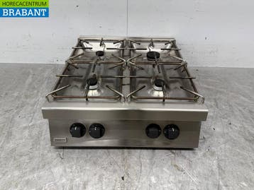 Plaque de cuisson Zanussi 4 feux en acier inoxydable GAS, Verzenden