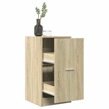 vidaXL Apothekerskast 40x41x77,5 cm bewerkt hout sonoma, Huis en Inrichting, Kasten | Overige, Verzenden, Nieuw