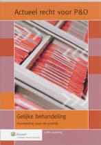Gelijke behandeling / Actueel Recht voor P&O 9789013041767, Verzenden, L. Lousberg