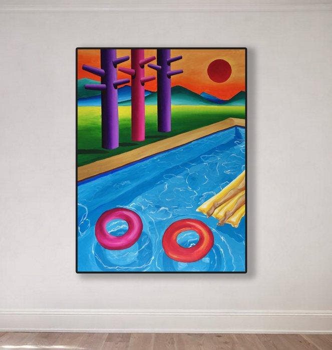 B. Morah - Bosque Ingrávido 127 XL, Antiquités & Art, Art | Peinture | Moderne
