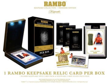 Keepsake - RAMBO Premiere Edition Hobby Box (Relic Card, Nieuw