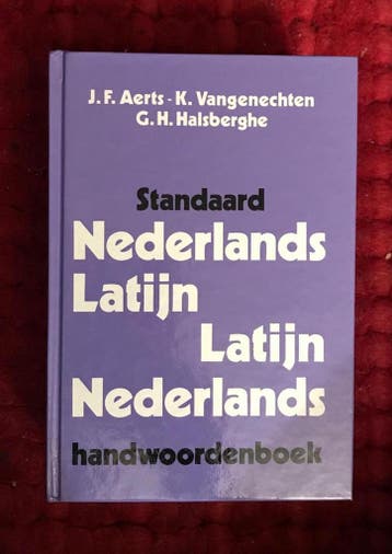 LATIJN-NEDERL./NEDERL.-LATIJN HANDWOORDE 9789002182020, Boeken, Gelezen, Verzenden, Nederlands, J.F. Aerts