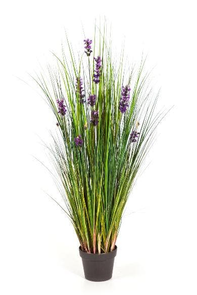 Kunstplant Lavendel Gras 120 cm, Huis en Inrichting, Kamerplanten, Verzenden
