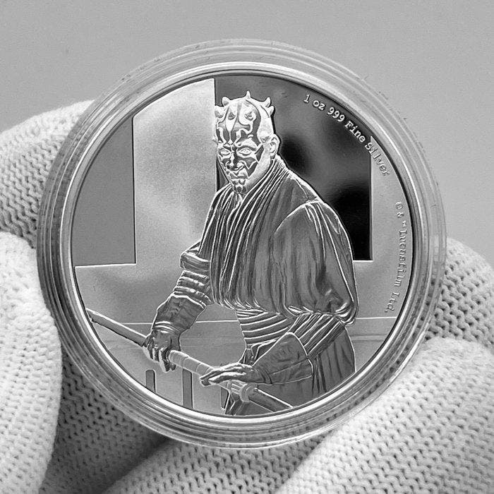 Niue. 2 Dollars 2018 - Star Wars: Darth Maul - 1 oz Silver, Timbres & Monnaies, Monnaies | Europe | Monnaies non-euro