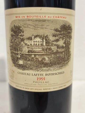 1991 Château Lafite Rothschild - Pauillac 1er Grand Cru, Verzamelen, Nieuw