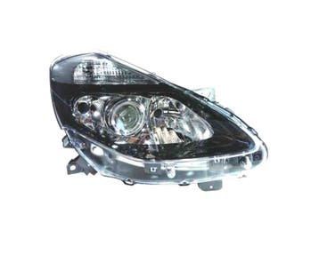PHARE DROIT POUR RENAULT CLIO III COLLECTION 09-12 NOIR, Verzenden, Neuf