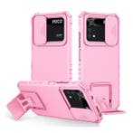 Xiaomi Poco M3 Pro (5G) - Kickstand Hoesje met Camera Slide, Verzenden