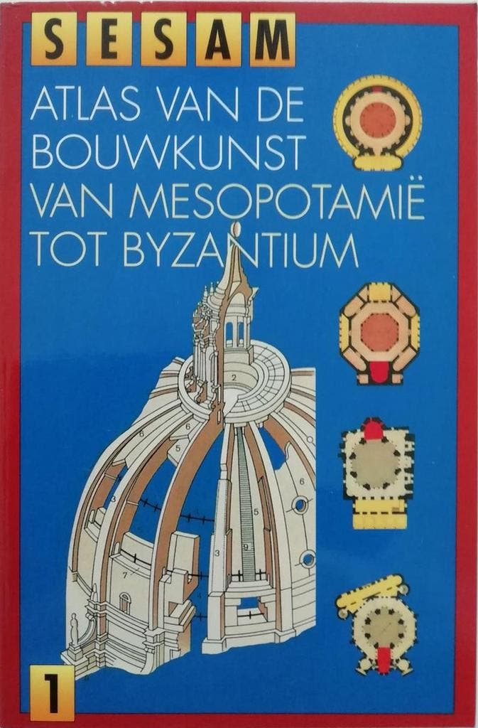 SESAM ATLAS VAN DE BOUWKUNST 1 9789024601523 Muller, Livres, Art & Culture | Architecture, Envoi