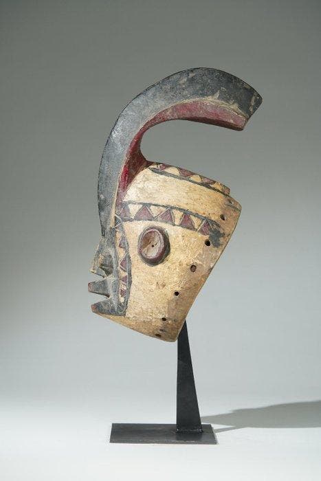 Een houten masker - Mossi - Burkina Faso (Zonder, Antiek en Kunst, Kunst | Niet-Westerse kunst