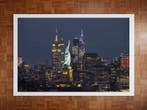 Viktoria Farkas - Iconic NYC Nightscape: Statue of Liberty &