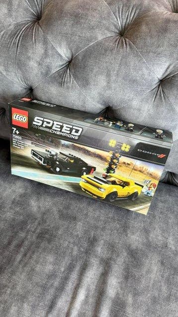 Lego Set - Speed Champions - Dodge Lot of 2 - Challenger SRT, Kinderen en Baby's, Speelgoed | Duplo en Lego, Nieuw