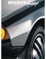 1982 RENAULT FUEGO BROCHURE NEDERLANDS, Ophalen of Verzenden, Nieuw