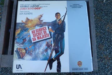 Warner Home Video Laser disques 10 films de James Bond